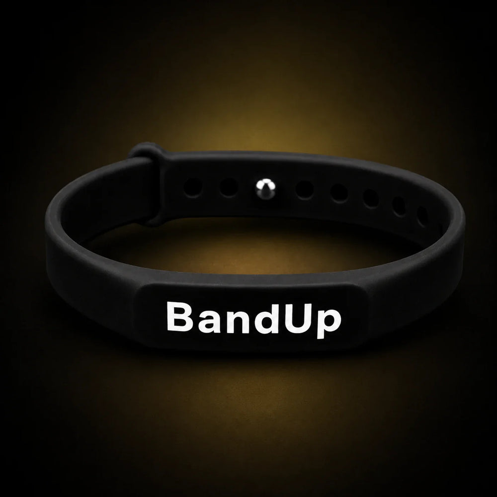 Bracelet BandUp Black pour adulte
